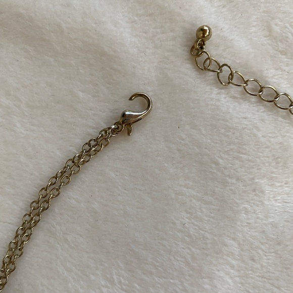 Black and gold chain necklace - Picture 4 of 4